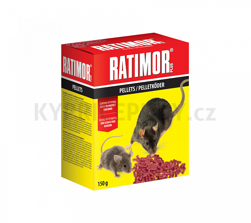 Ratimor Bromadiolon - granule 150 g krabička