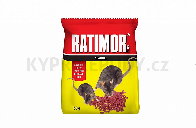 Ratimor Bromadiolon - granule 150 g sáček