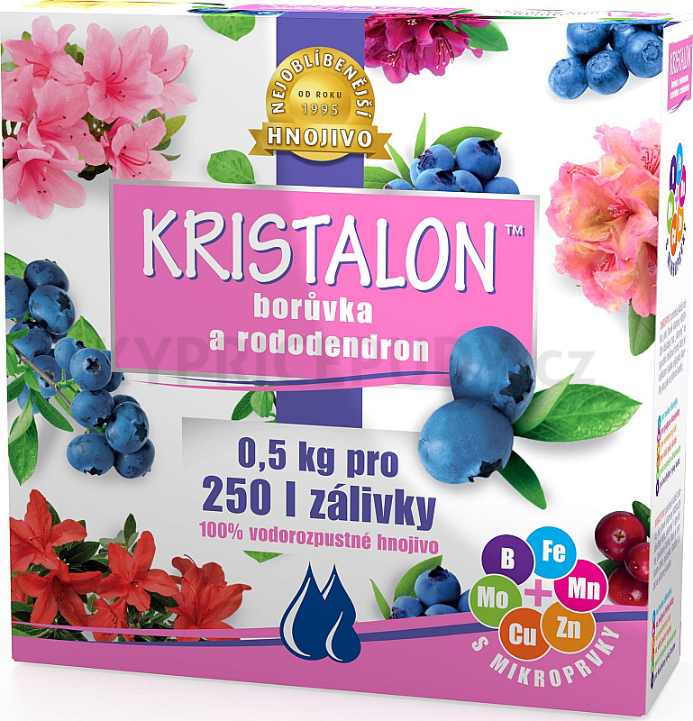 Kristalon - Borůvky a rododendrony 0,5 kg