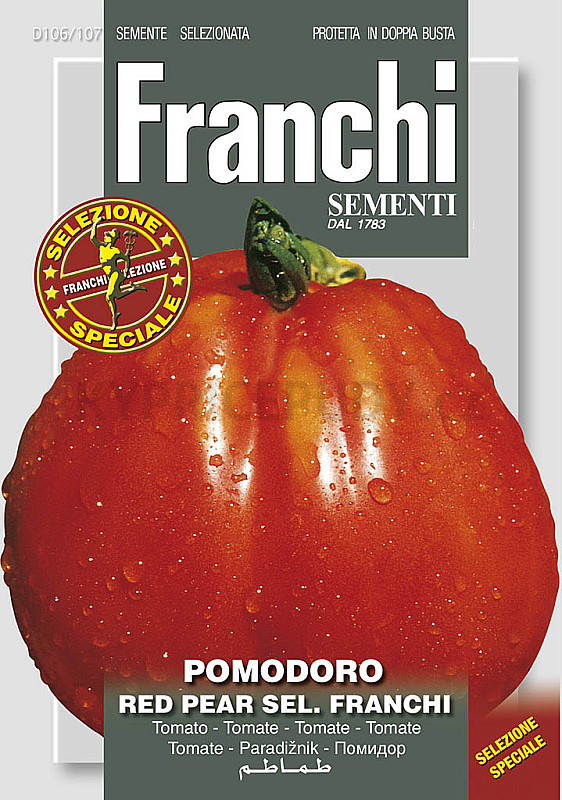 Rajče tyčkové – RED PEAR sel. FRANCHI  F1