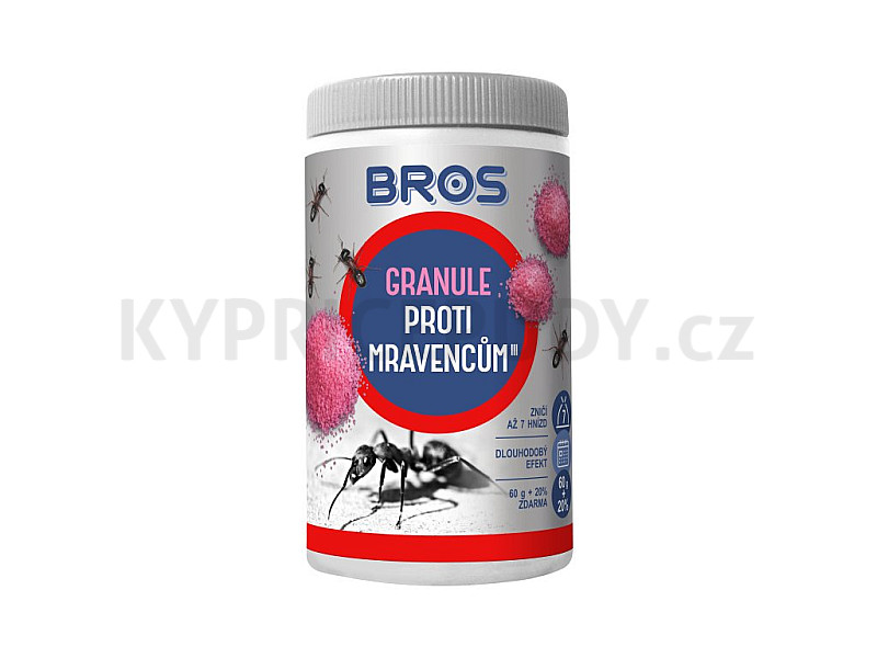 Bros - granule proti mravencům 60 g