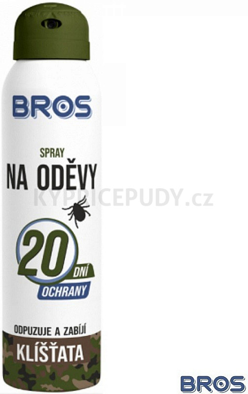 Bros - sprej na oděvy proti klíšťatům 90 ml