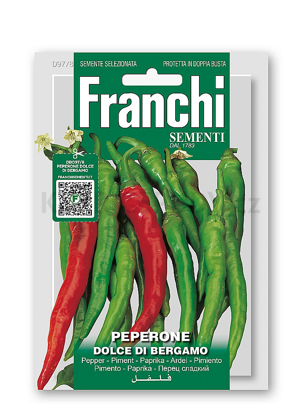 Sladká paprika - BERGAMO - semena