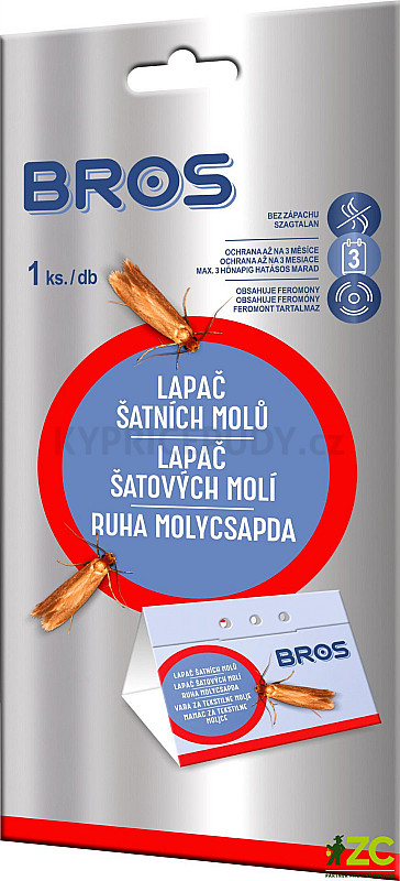 Bros - lapač šatních molů