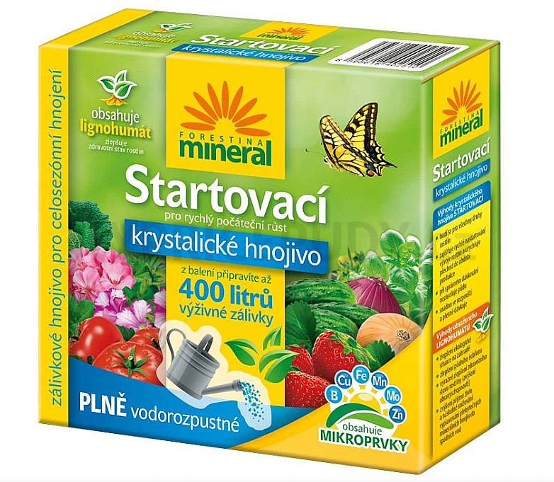 Krystalické hnojivo s lignohumátem - Startovací 400 g