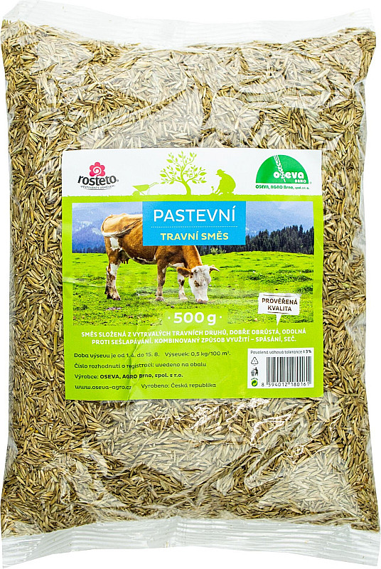 Travní směs - Pastevní 500 g Rosteto