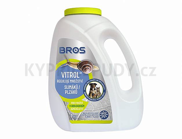 Bros - VITROL na slimáky 1 kg