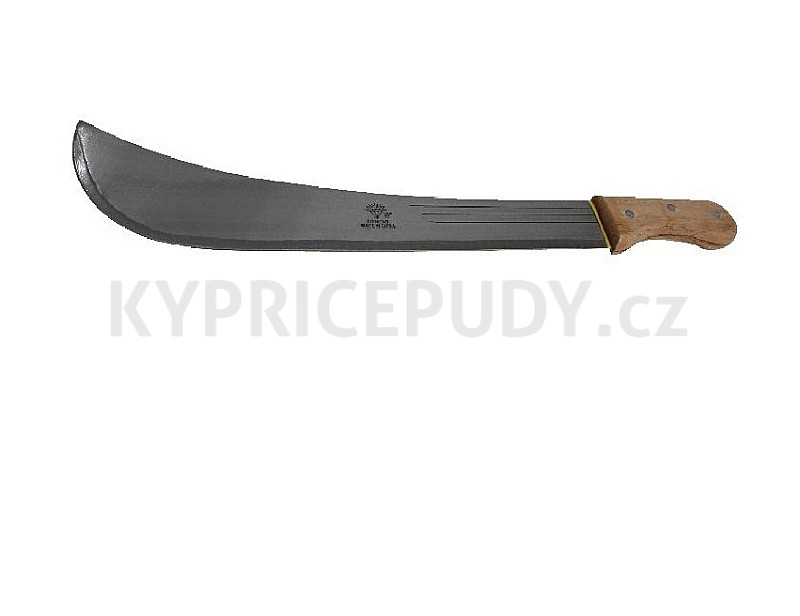 Mačeta s dřevěnou rukojetí, délka 60 cm