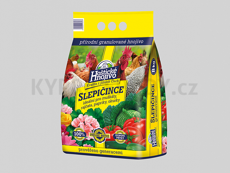 Slepičince granulované - 8kg