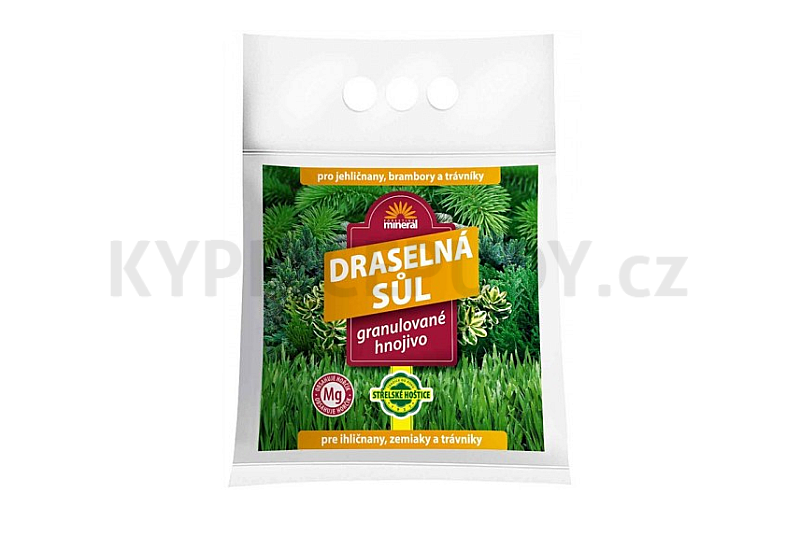 Draselná sůl - 2,5kg granulovaná