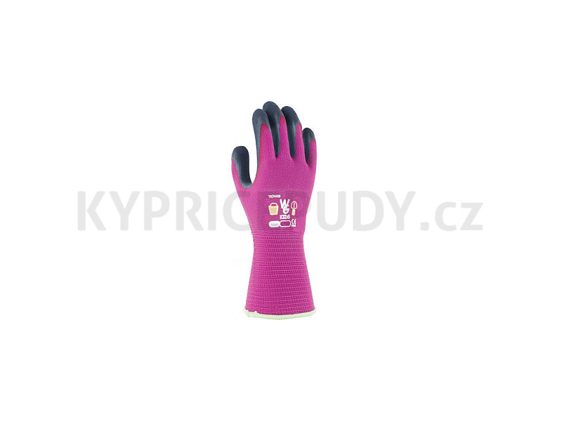 Rukavice dětské Kids růžové vel 6/XS Rosteto