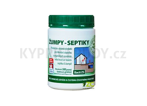 Enzym žumpy a septiky Bacti ZS - 500 g