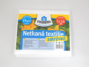 Netkaná textílie zakrývací bílá 5x1,6m
