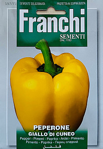 Paprika - GIALLO DI CUNEO - semena