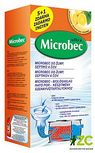 Bros - Microbec Ultra do žump, septiků a ČOV (5+1) zdarma 6 x 25 g