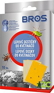 Bros - lepové desky do květináčů 10 ks