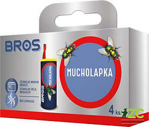 Bros - mucholapka sada 4 ks