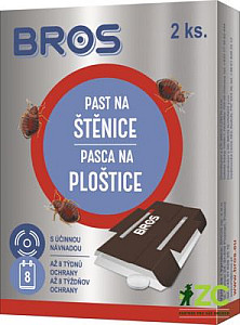 Bros - lepová past na štěnice 2 ks