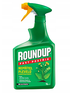 Roundup Fast / bez glyfosátu - 1 l rozprašovač EVERGREEN