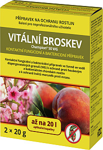 Vitální broskev 2x20g